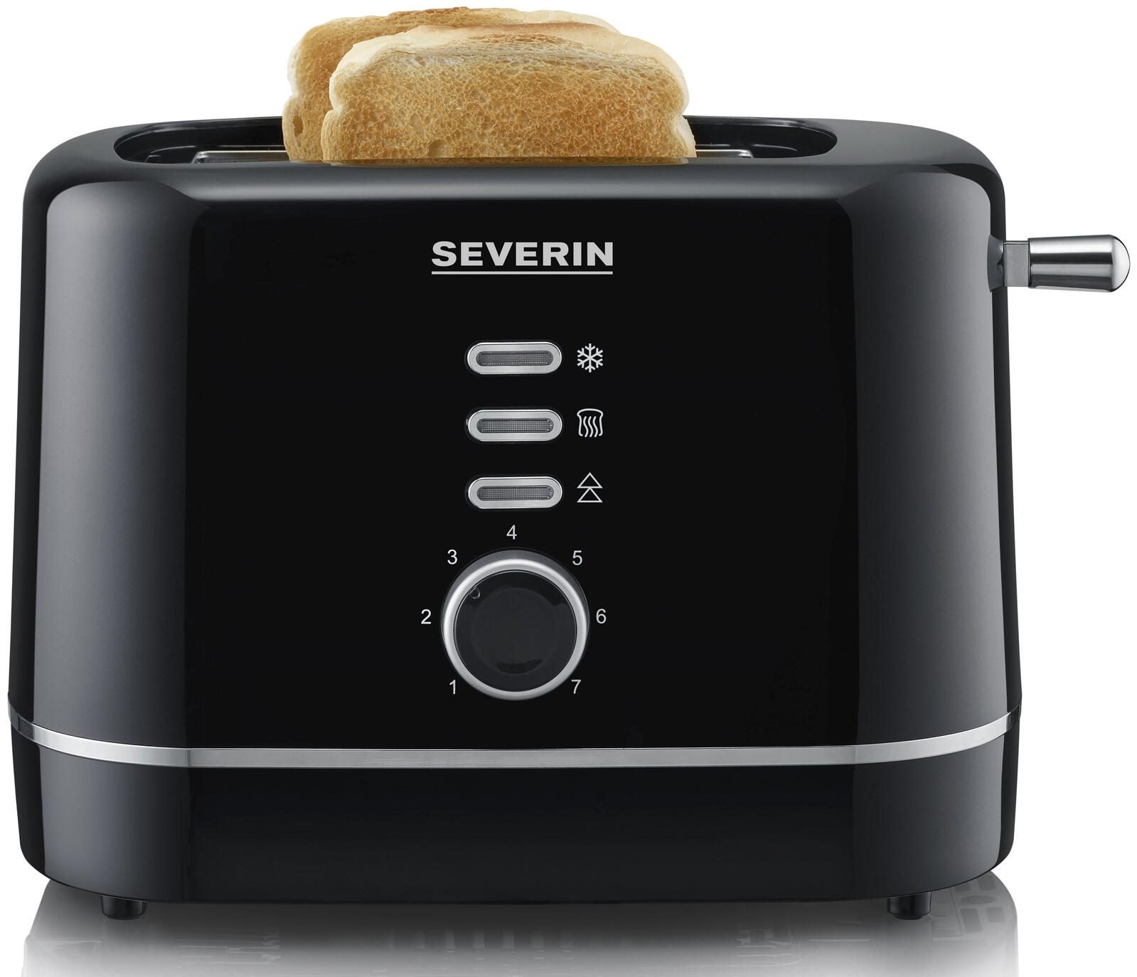 SEVERIN AT 4321 Toaster 850 W schwarz