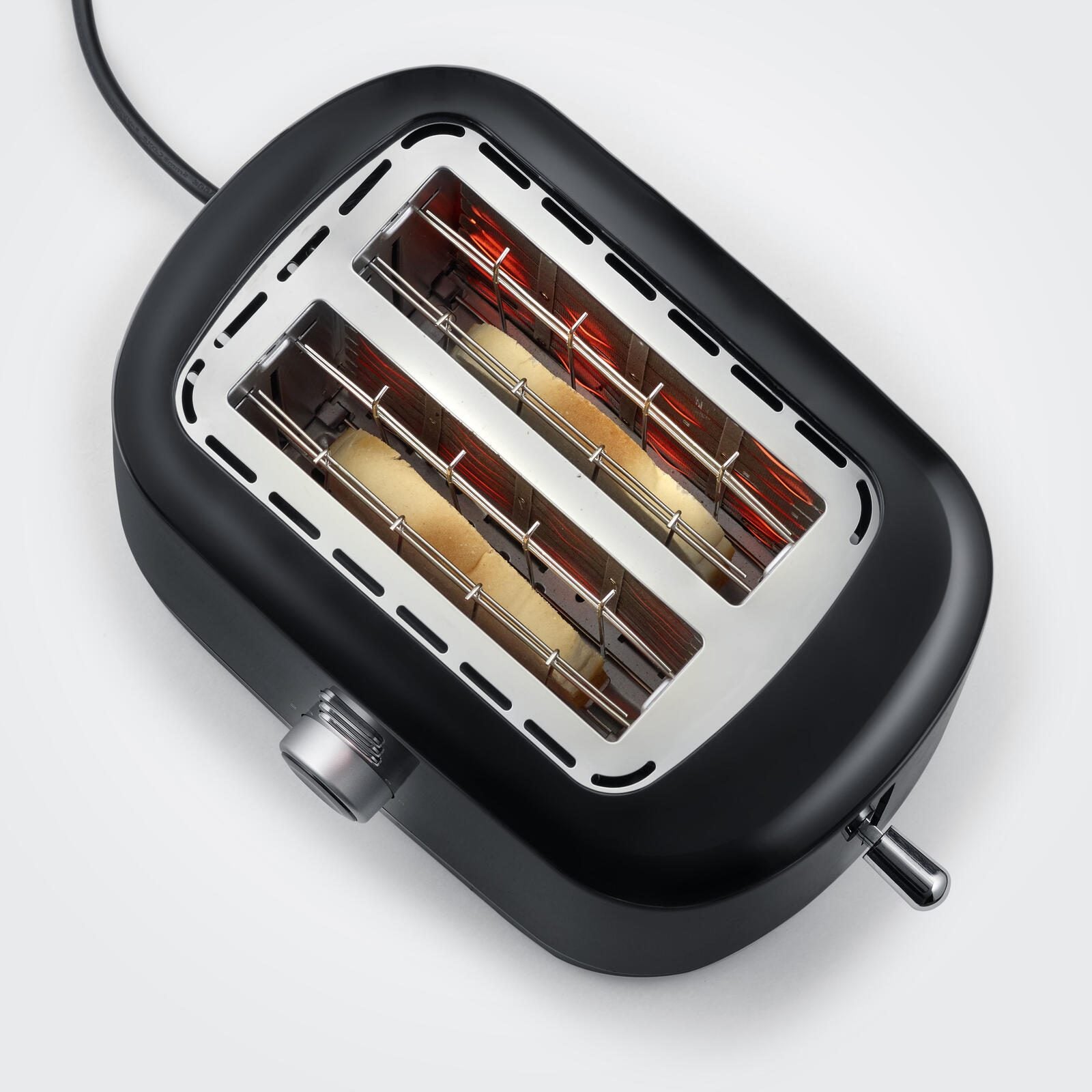 SEVERIN AT 4321 Toaster 850 W schwarz