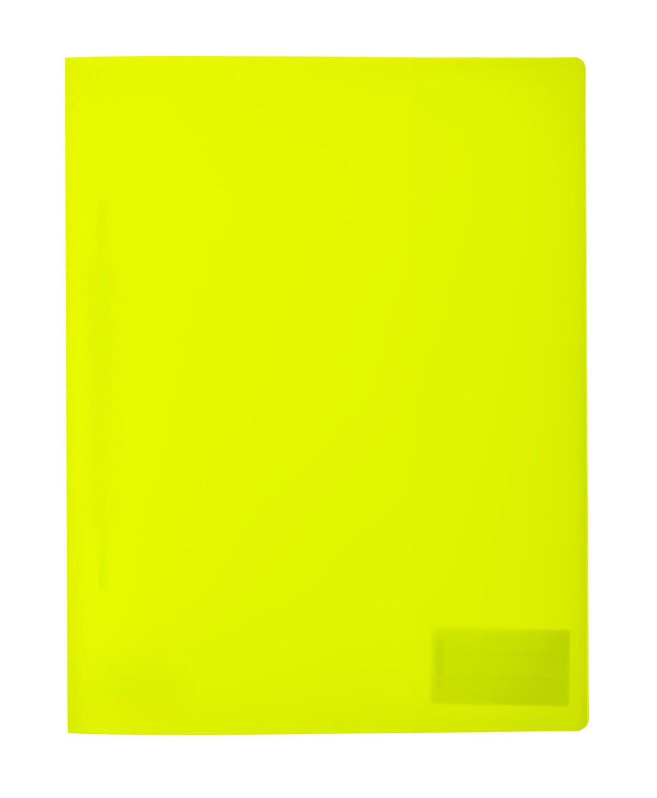 HERMA Schnellhefter DIN A4 Polypropylen (PP) neon-gelb