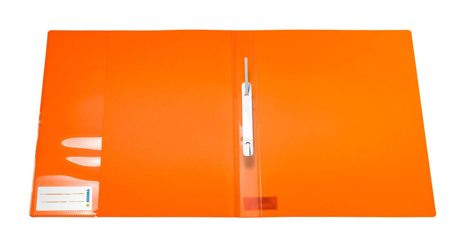 HERMA Schnellhefter DIN A4 Polypropylen (PP) neon-orange