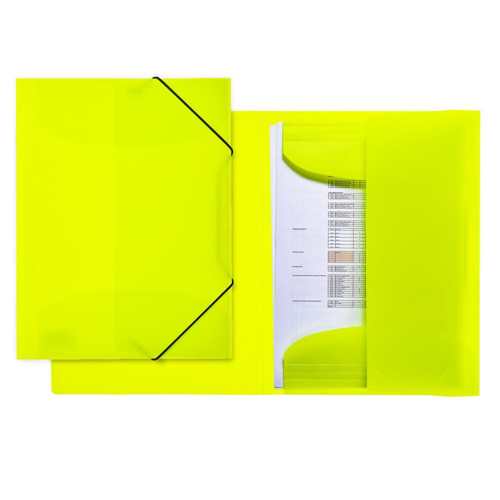 HERMA Sammelmappe Neon DIN A4 neon-gelb
