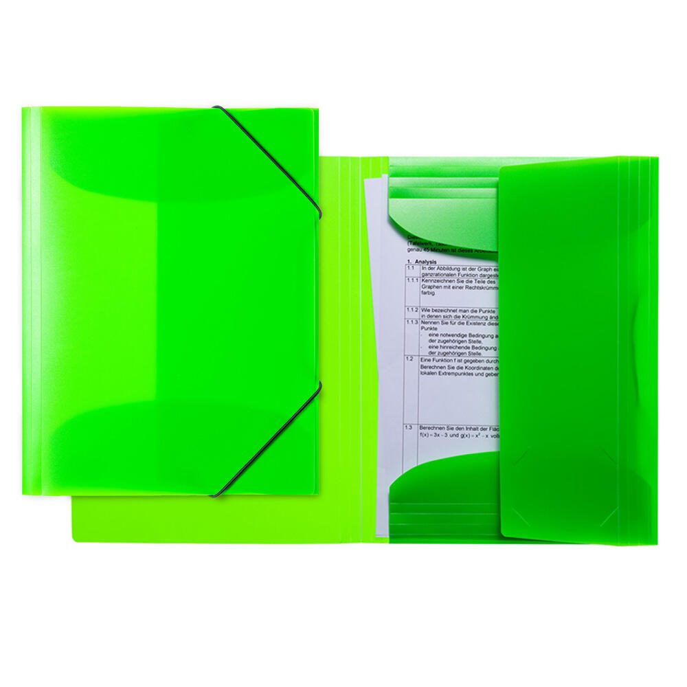 HERMA Sammelmappe Neon DIN A4 neon-grün