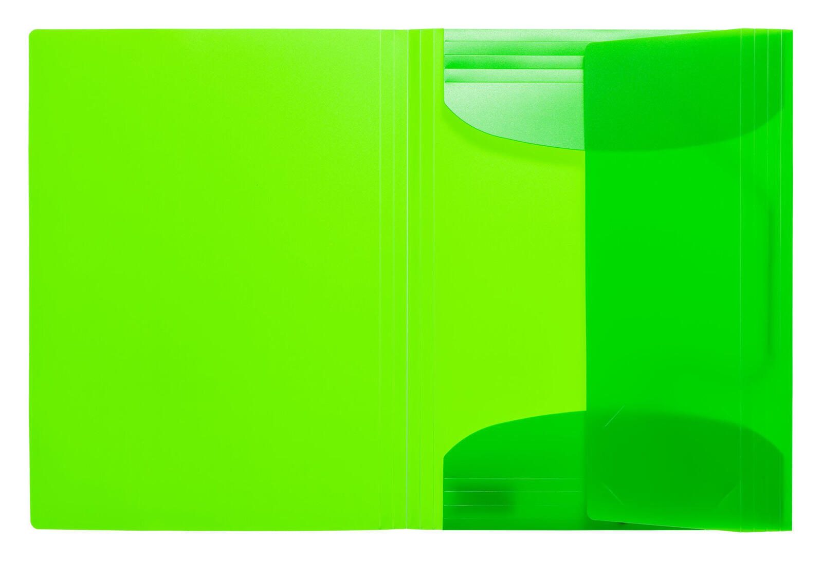 HERMA Sammelmappe Neon DIN A4 neon-grün