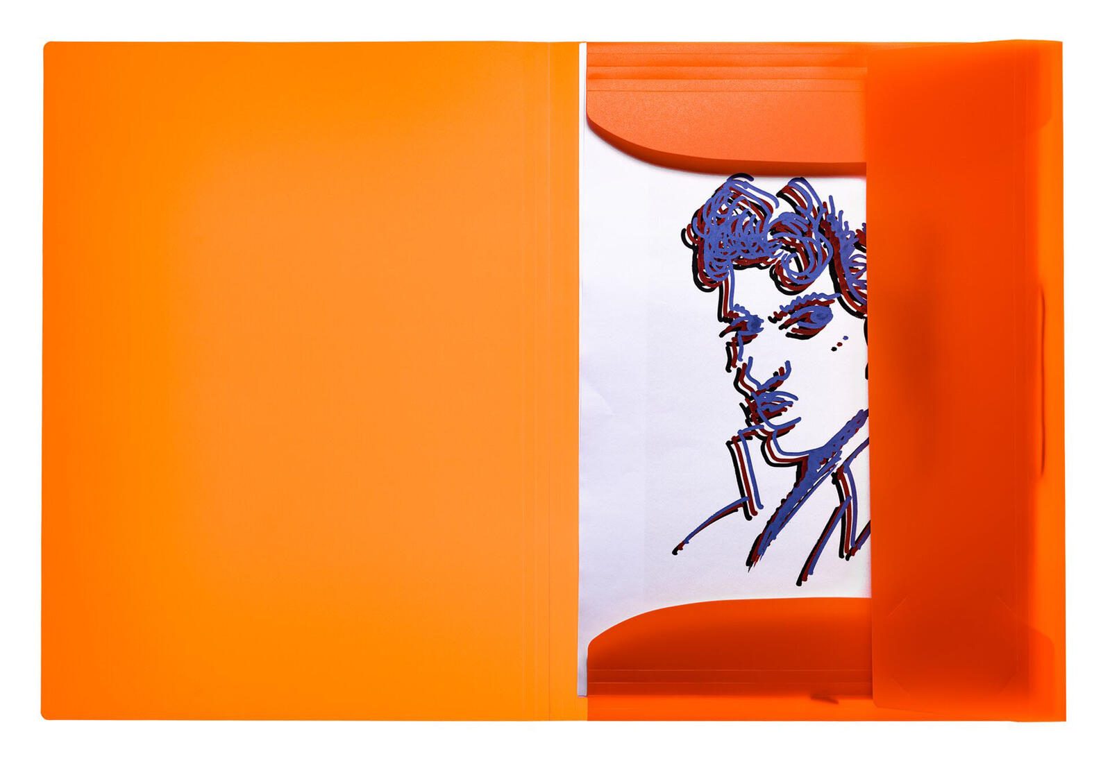 HERMA Zeichenmappe Neon A3 neon-orange