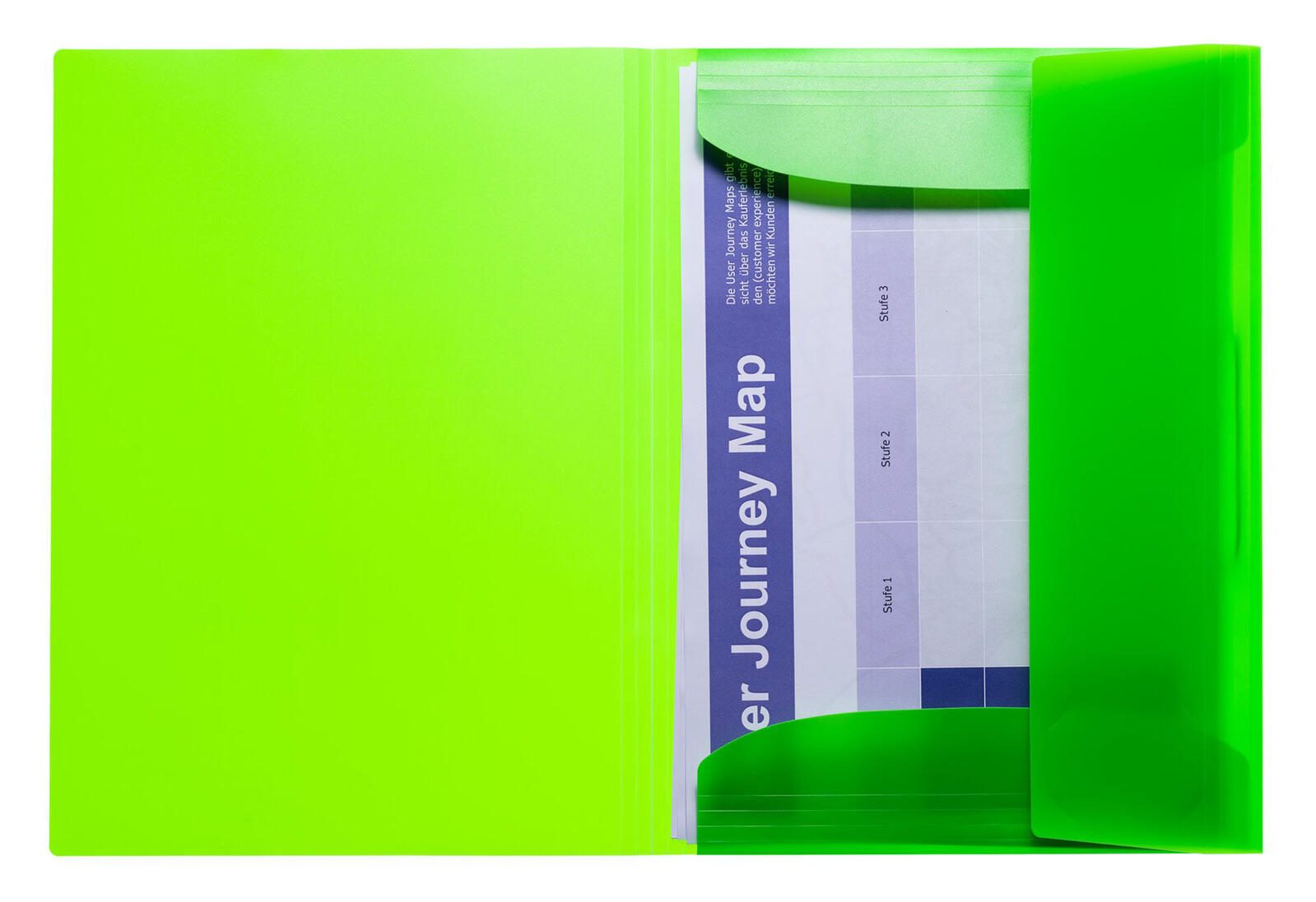 HERMA Zeichenmappe Neon A3 neon-grün