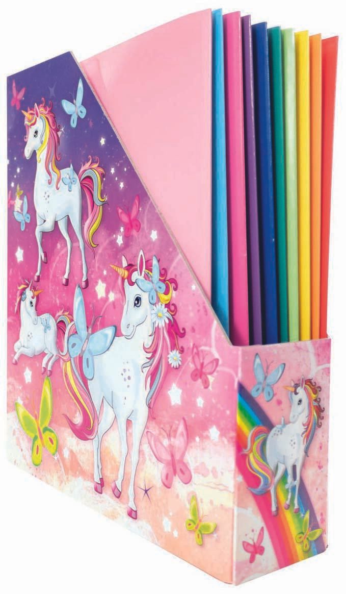 HERMA Stehsammler Karton Einhorn , DIN A4