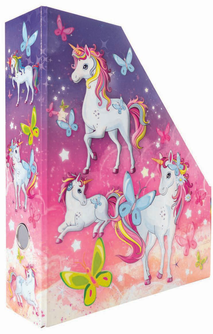 HERMA Stehsammler Karton Einhorn , DIN A4