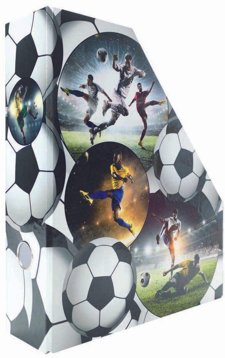 HERMA Stehsammler Karton Fußball , DIN A4