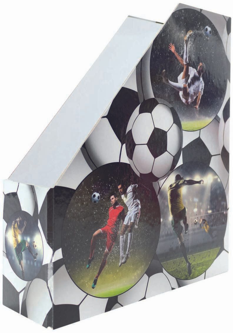 HERMA Stehsammler Karton Fußball , DIN A4