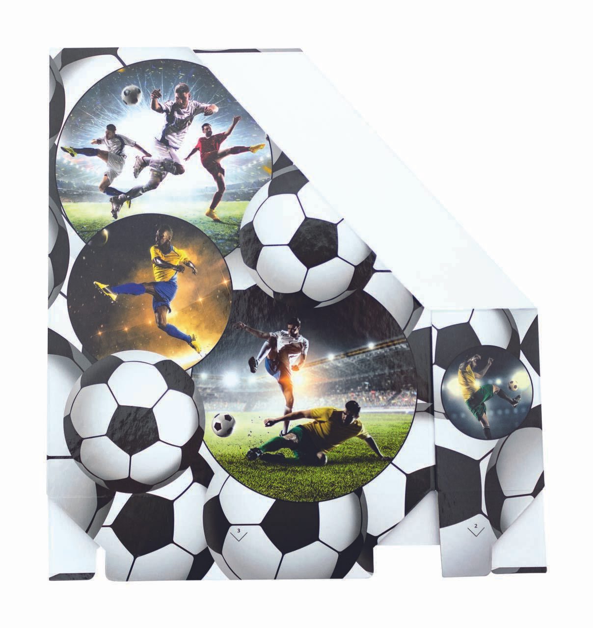HERMA Stehsammler Karton Fußball , DIN A4