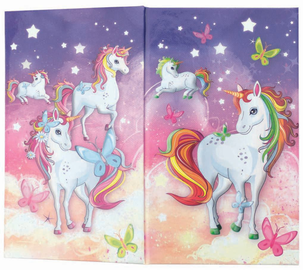 HERMA Stiftehalter 8,0 x 8,0 x 13,5 cm Einhorn