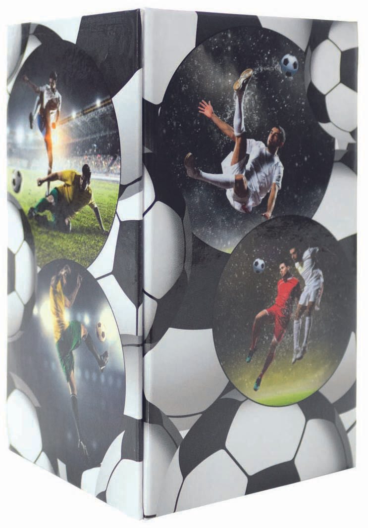 HERMA Stiftehalter 8,0 x 8,0 x 13,5 cm Fußball