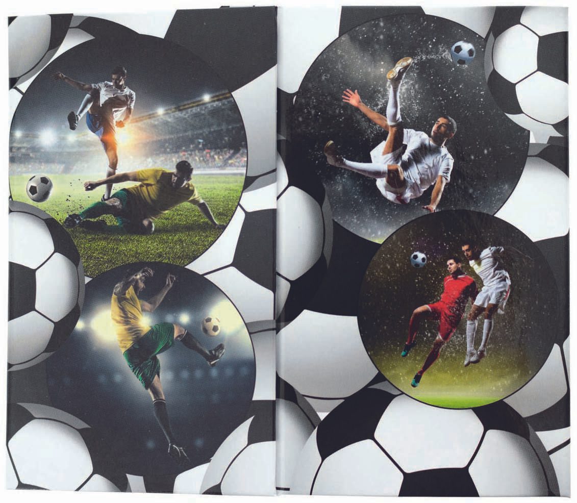 HERMA Stiftehalter 8,0 x 8,0 x 13,5 cm Fußball