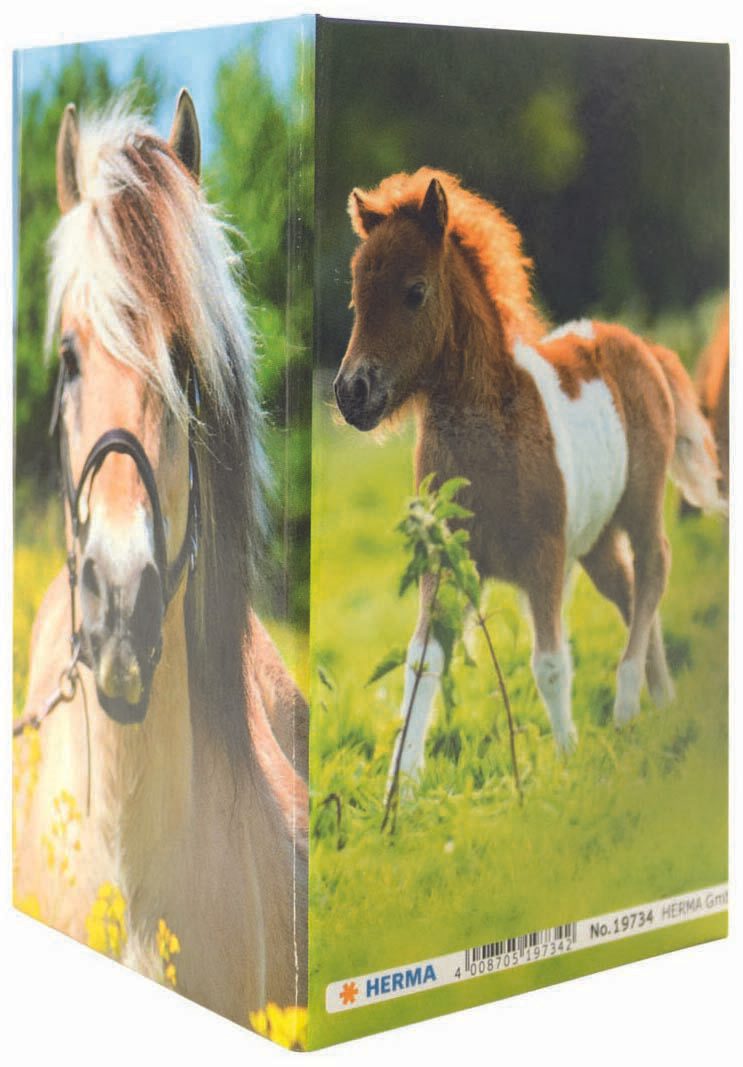 HERMA Stiftehalter 8,0 x 8,0 x 13,5 cm Pferdewiese