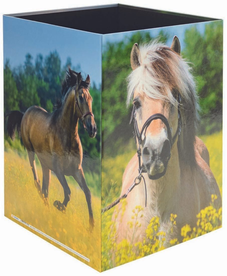 HERMA Papierkorb 15,0 l Pferdewiese