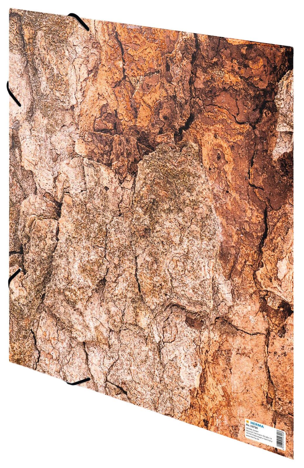 HERMA Zeichenmappe Nature A3 Wood