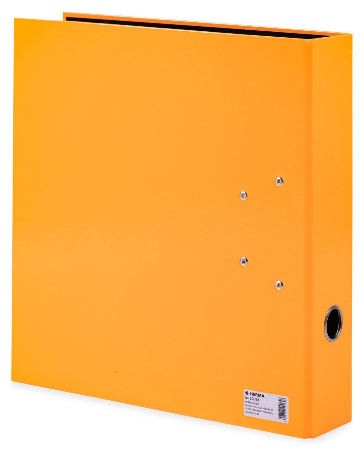 HERMA Motivordner Rückenbreite 7 cm DIN A4 Karton orange