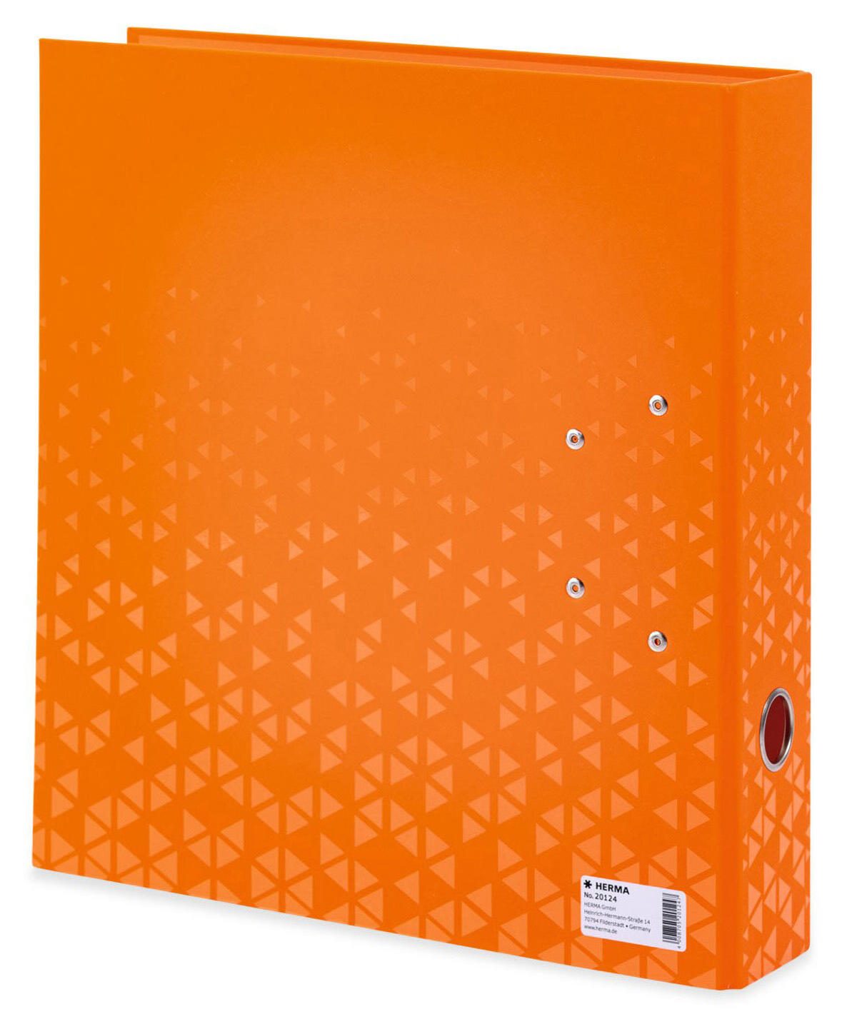 HERMA Motivordner Rückenbreite 7 cm DIN A4 Karton orange
