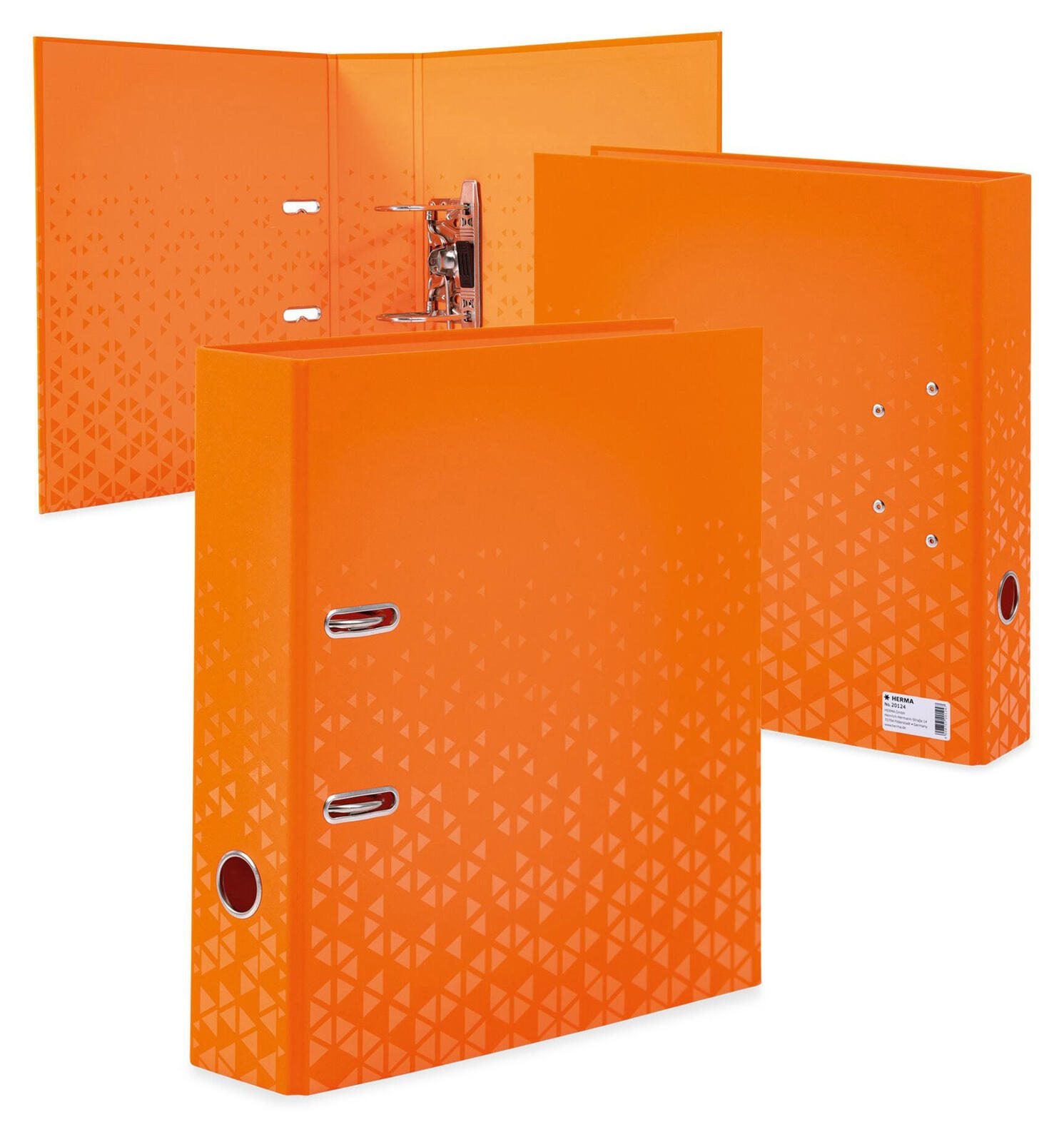 HERMA Motivordner Rückenbreite 7 cm DIN A4 Karton orange