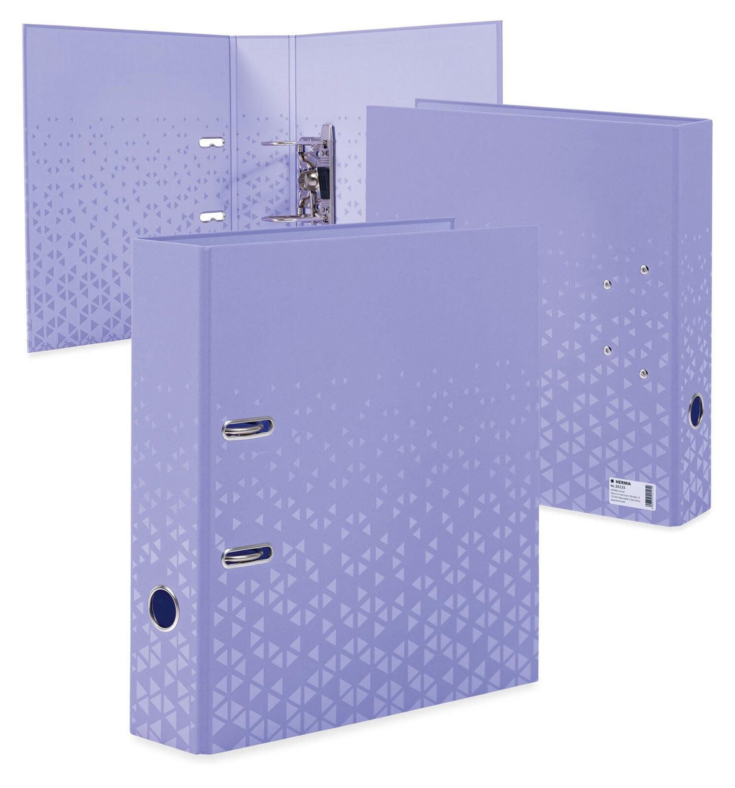 HERMA Motivordner Rückenbreite 7 cm DIN A4 Karton violett