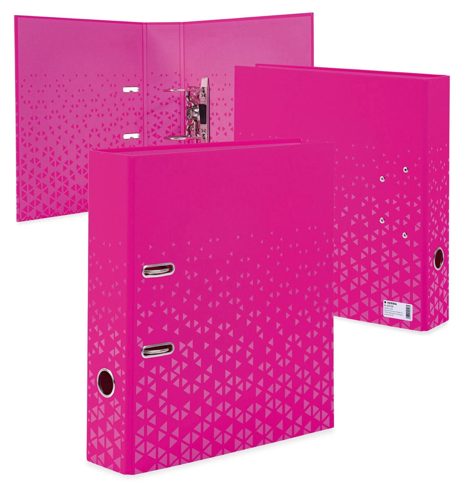 HERMA Motivordner Rückenbreite 7 cm DIN A4 Karton pink