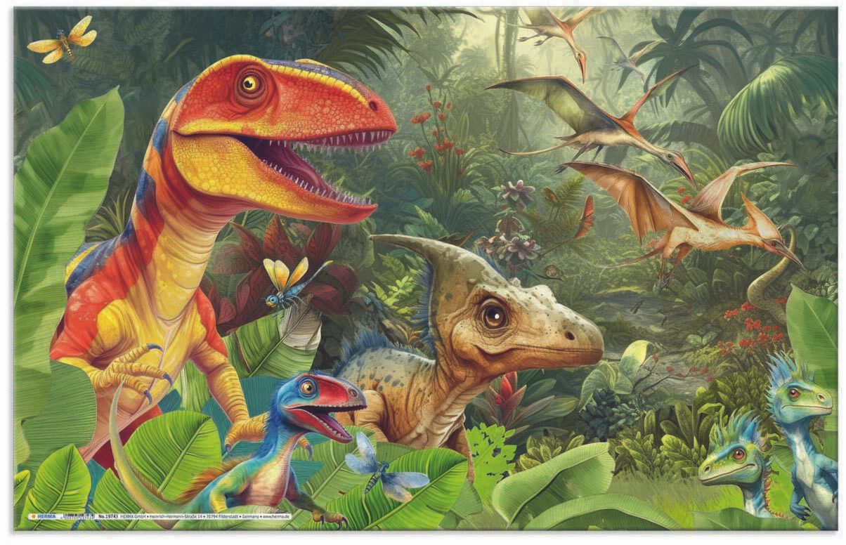 HERMA Schreibtischunterlagen 55,0 x 35,0 cm Dino World