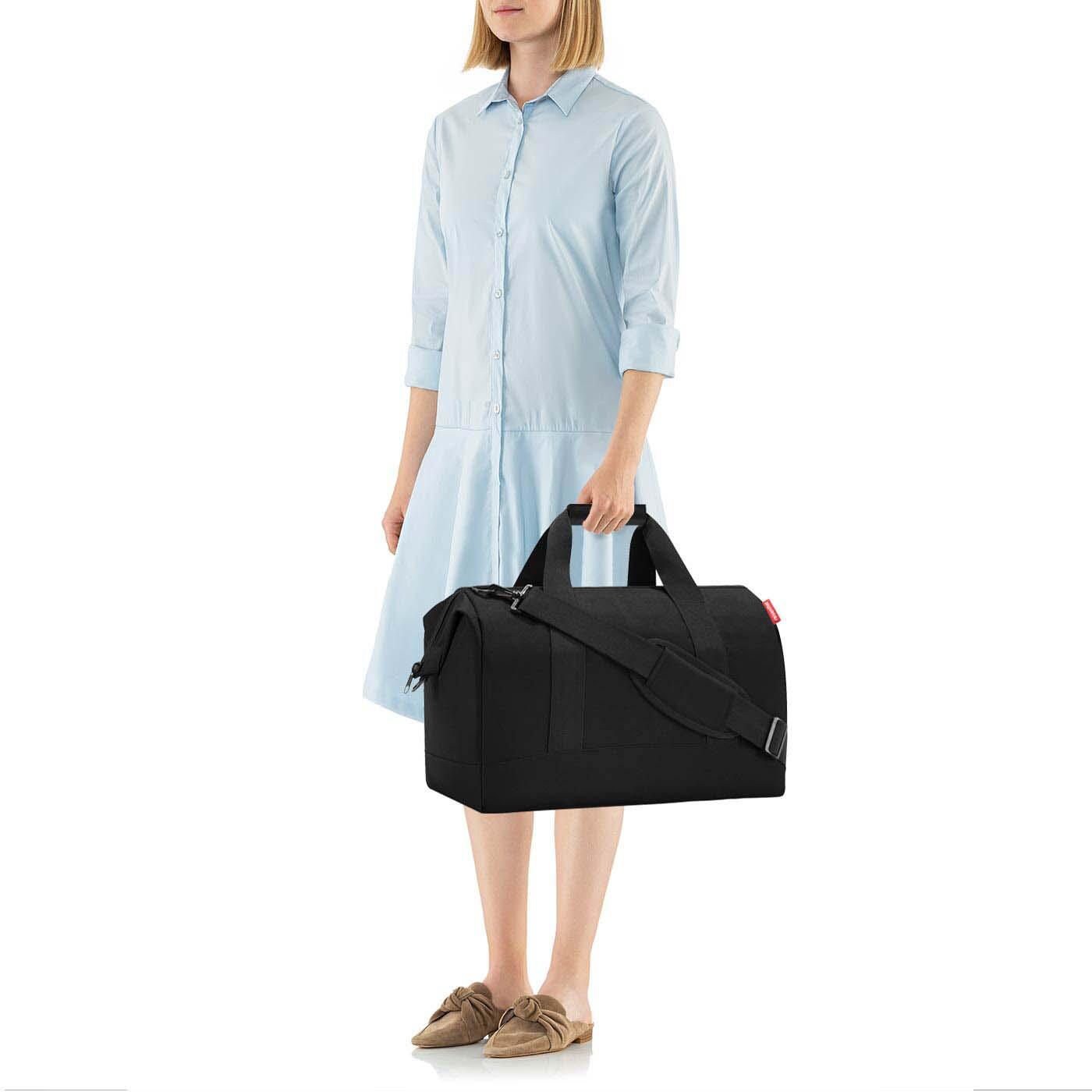 reisenthel® Reisetasche allrounder L 48,0 x 29,0 x 39,5 cm schwarz 30,0 l