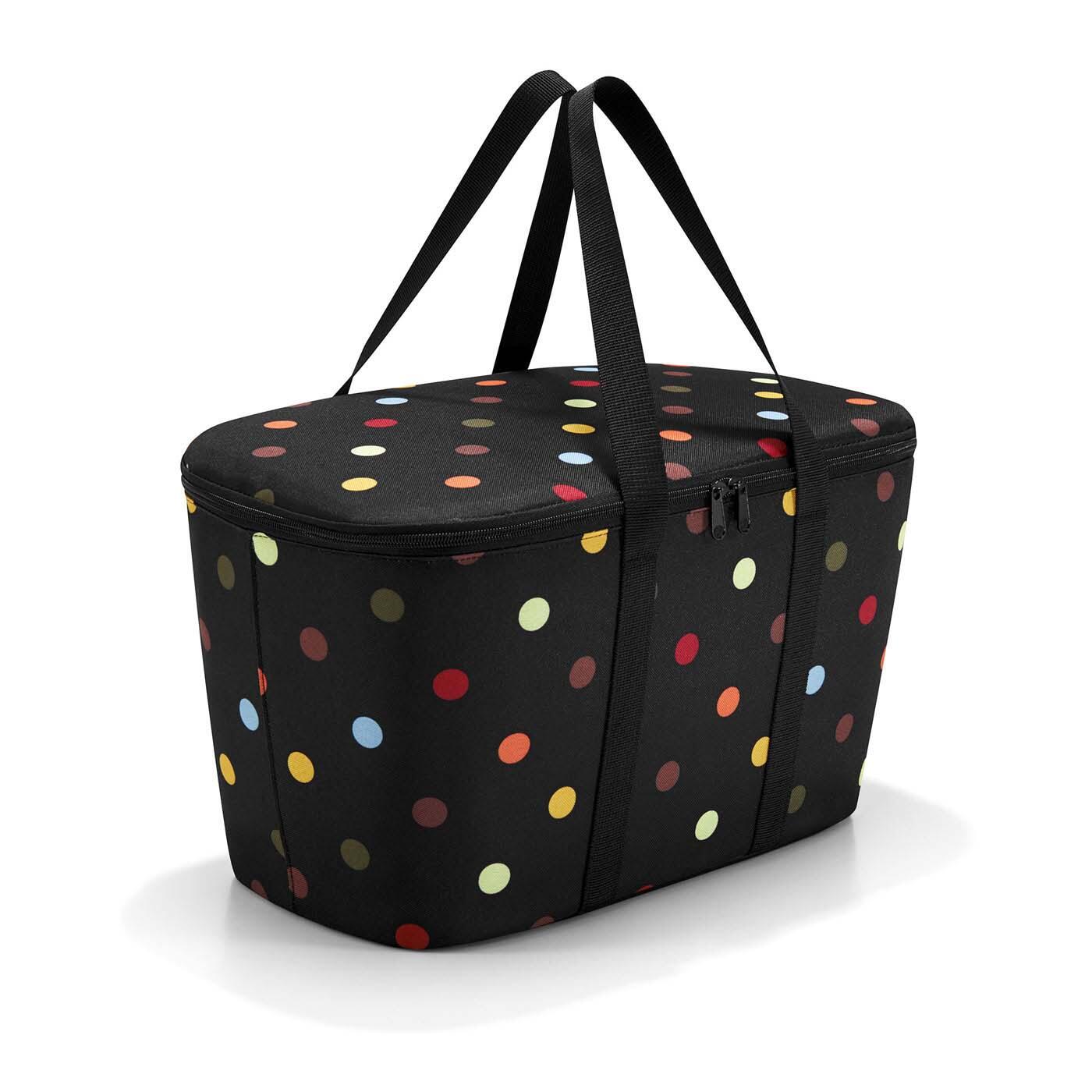 reisenthel® Kühltasche coolerbag 44,5 x 25,0 x 24,5 cm schwarz/bunt bedruckt 20,0 l