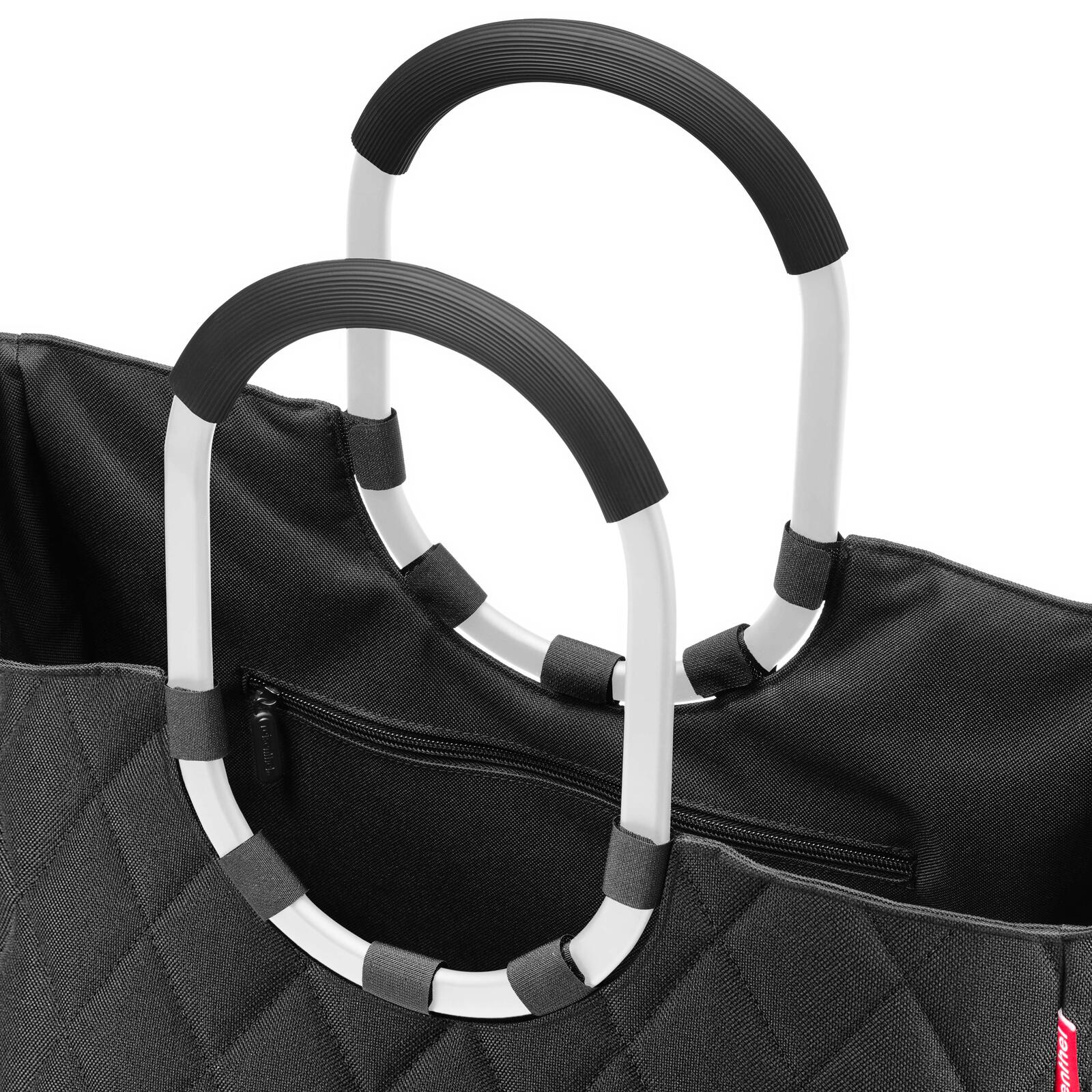 reisenthel® Einkaufskorb loopshopper L 46,0 x 25,0 x 34,5 cm schwarz 25,0 l