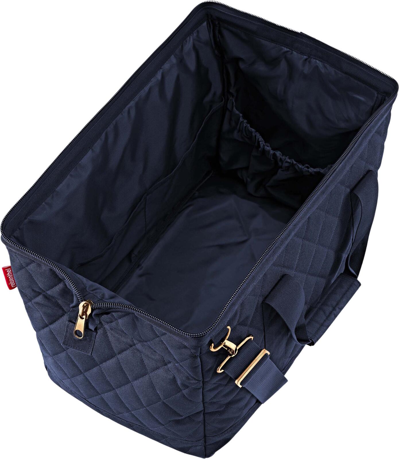 reisenthel® Reisetasche allrounder L rhombus 48,0 x 29,0 x 39,5 cm schwarz 30,0 l