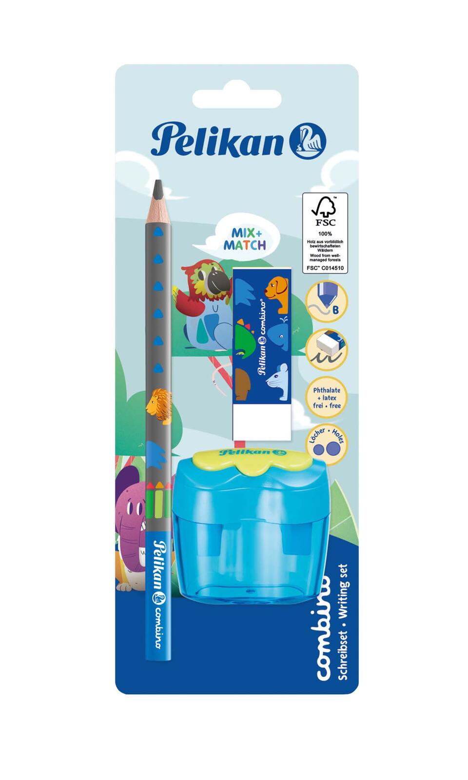 Pelikan Bleistift-Set Combino Schreiblern-