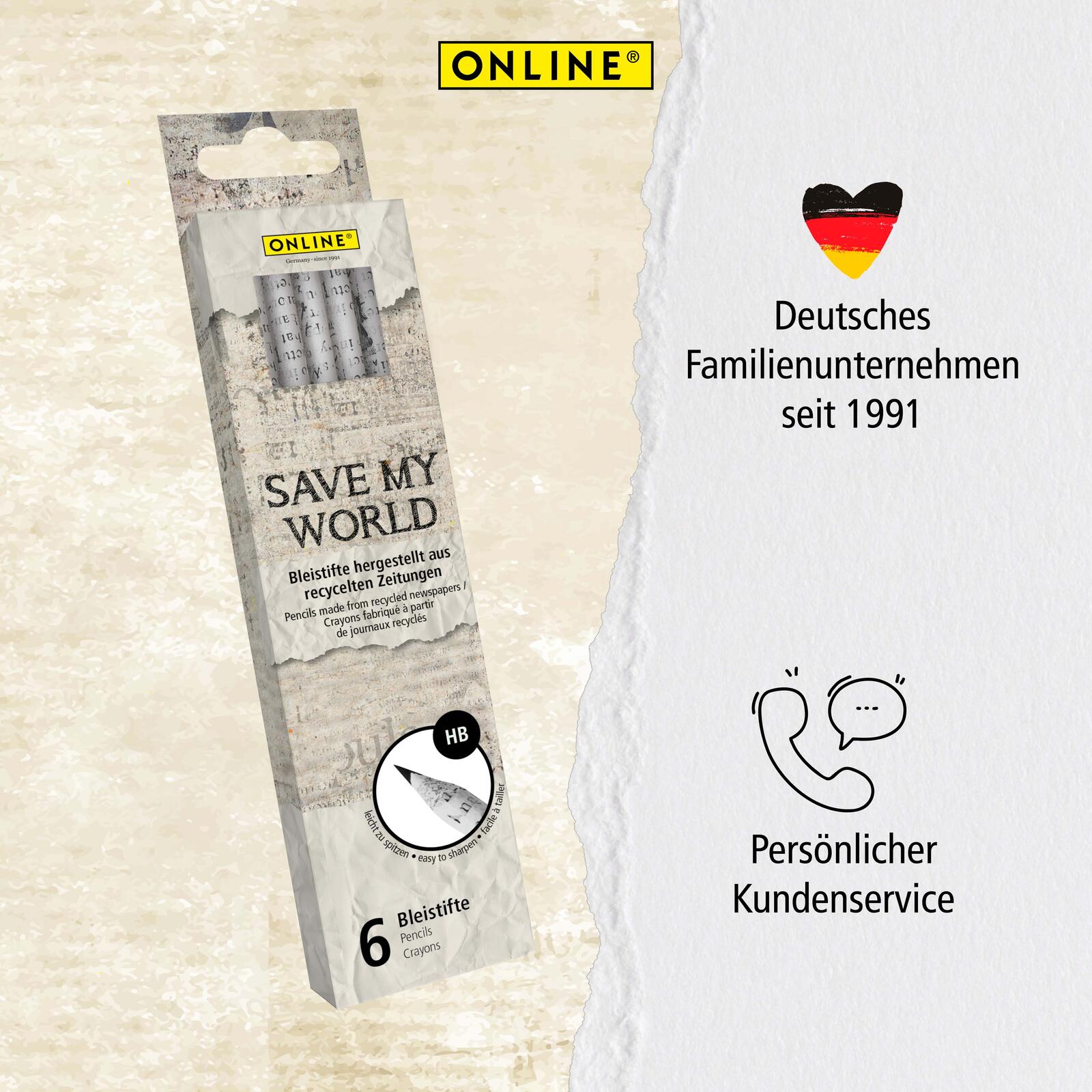 ONLINE® Bleistifte Save My World