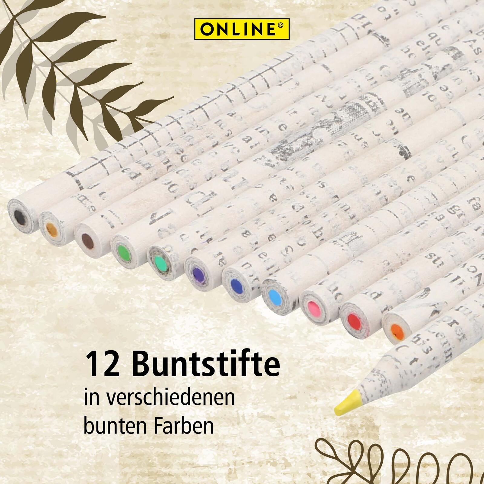 ONLINE® Buntstifte Save My World Mehrfarbig