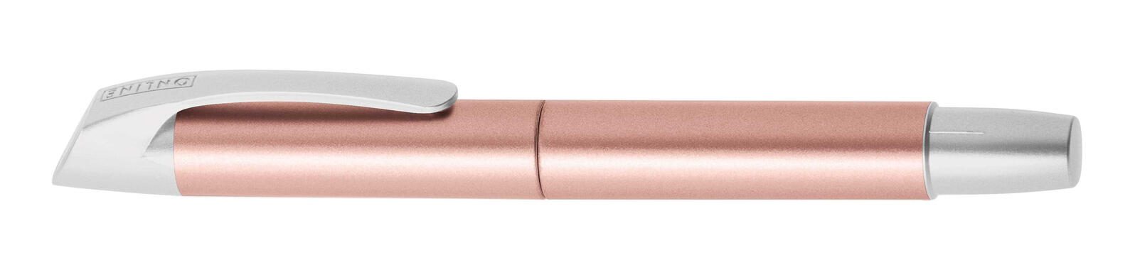 ONLINE® Campus Rosegold Tintenroller 0.7 mm Blau