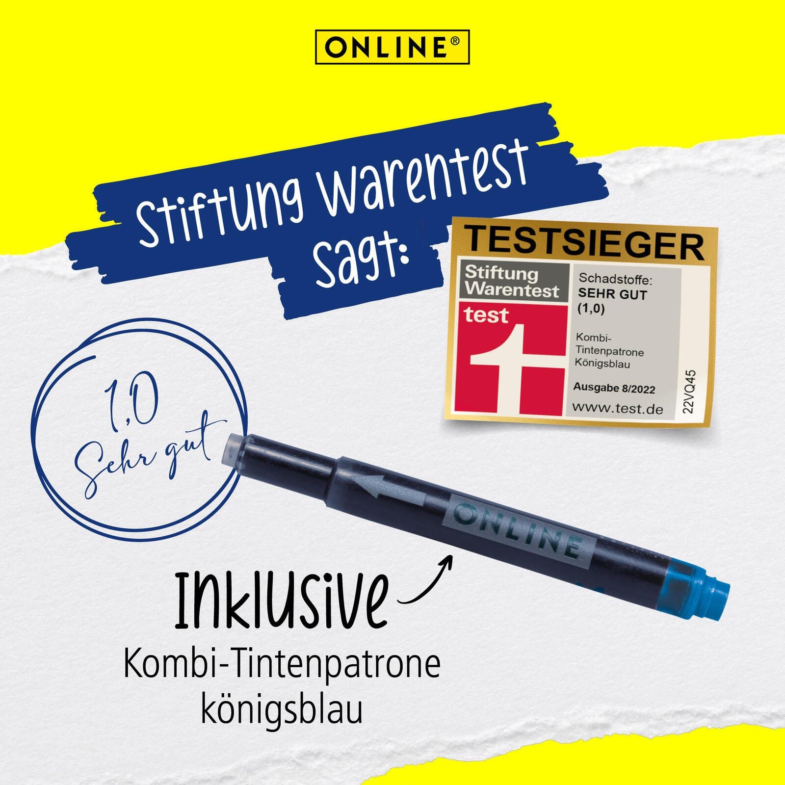 ONLINE® Patronenfüller Campus Fluffy Cats mehrfarbig