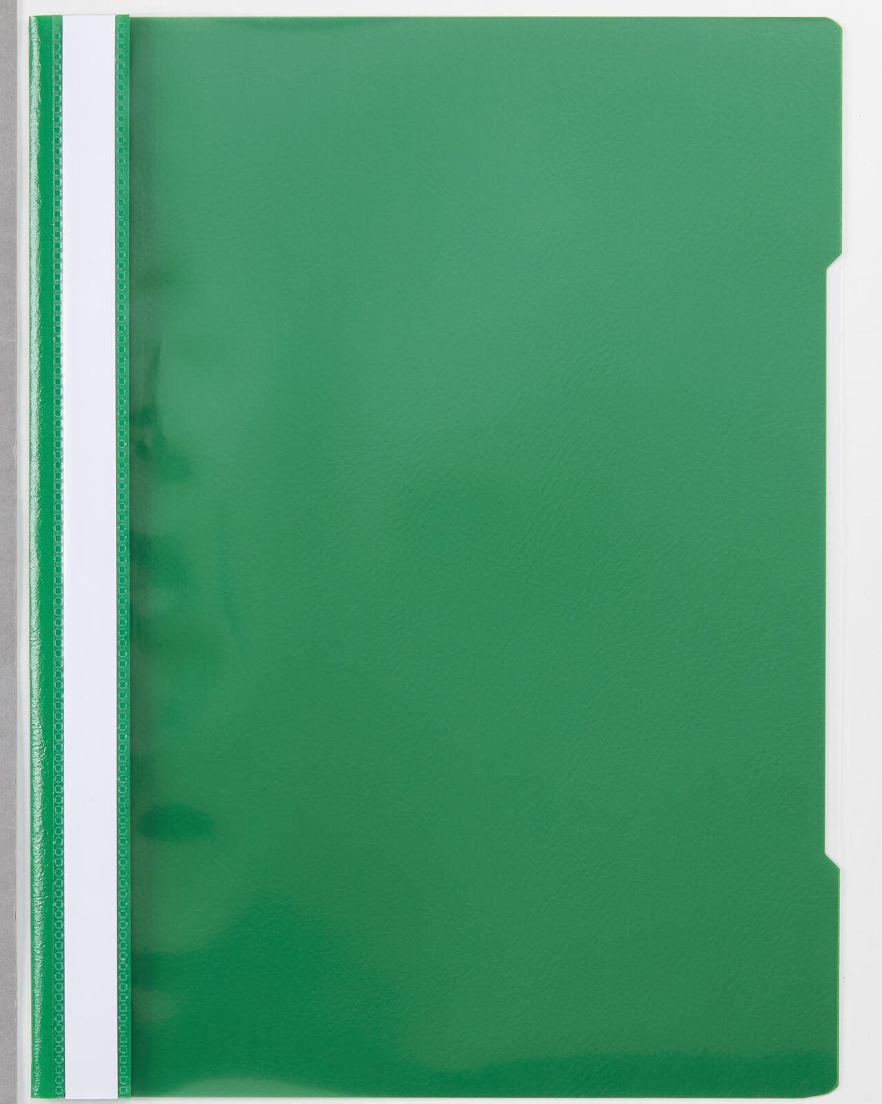 Schnellhefter DIN A4 PVC-Hartfolie grün