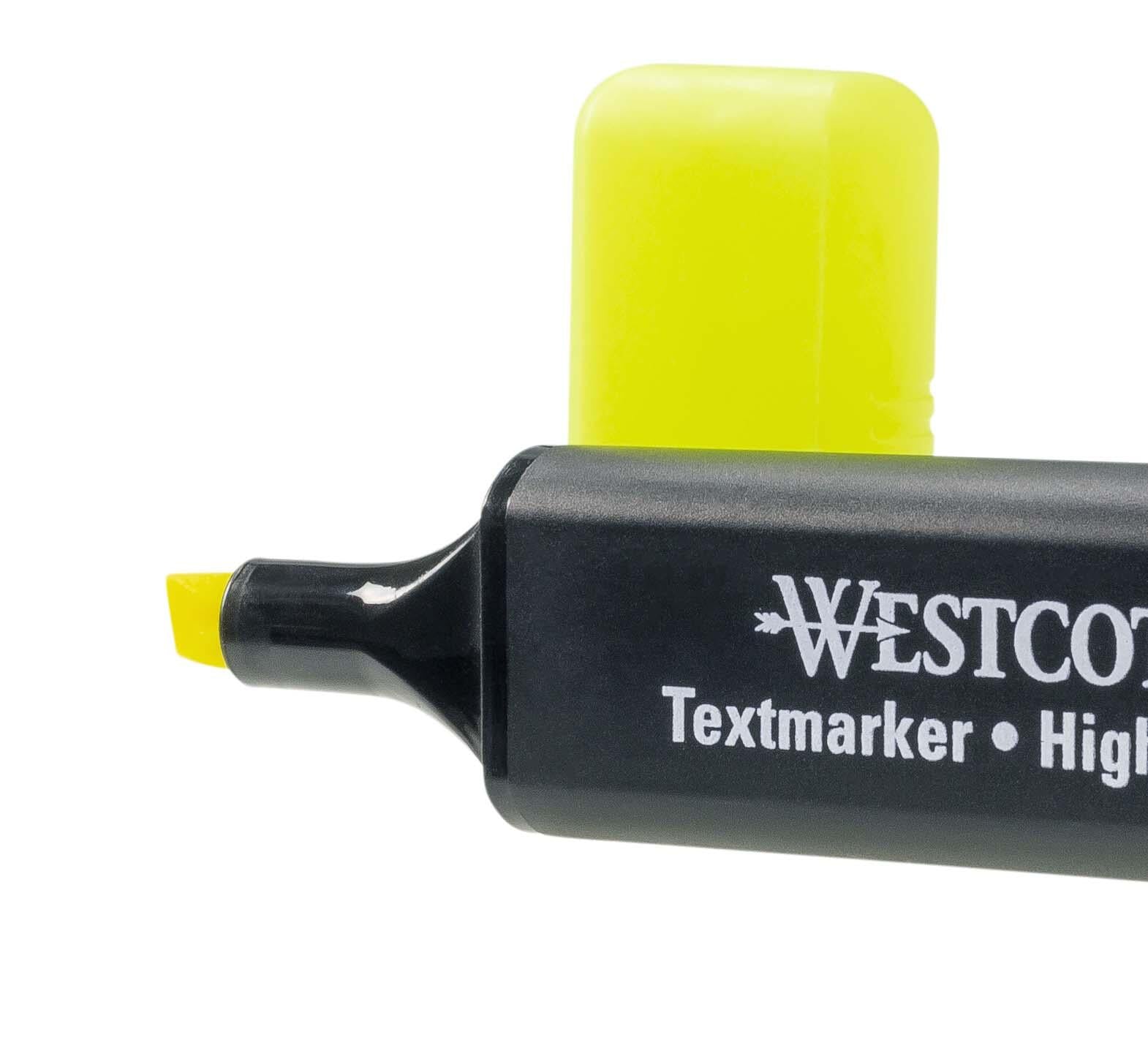 WESTCOTT Textmarker Gelb