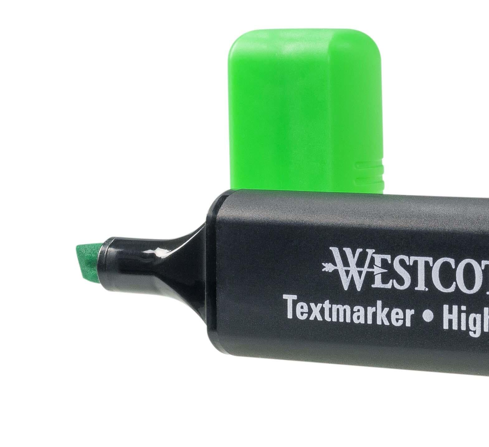 WESTCOTT Textmarker Grün