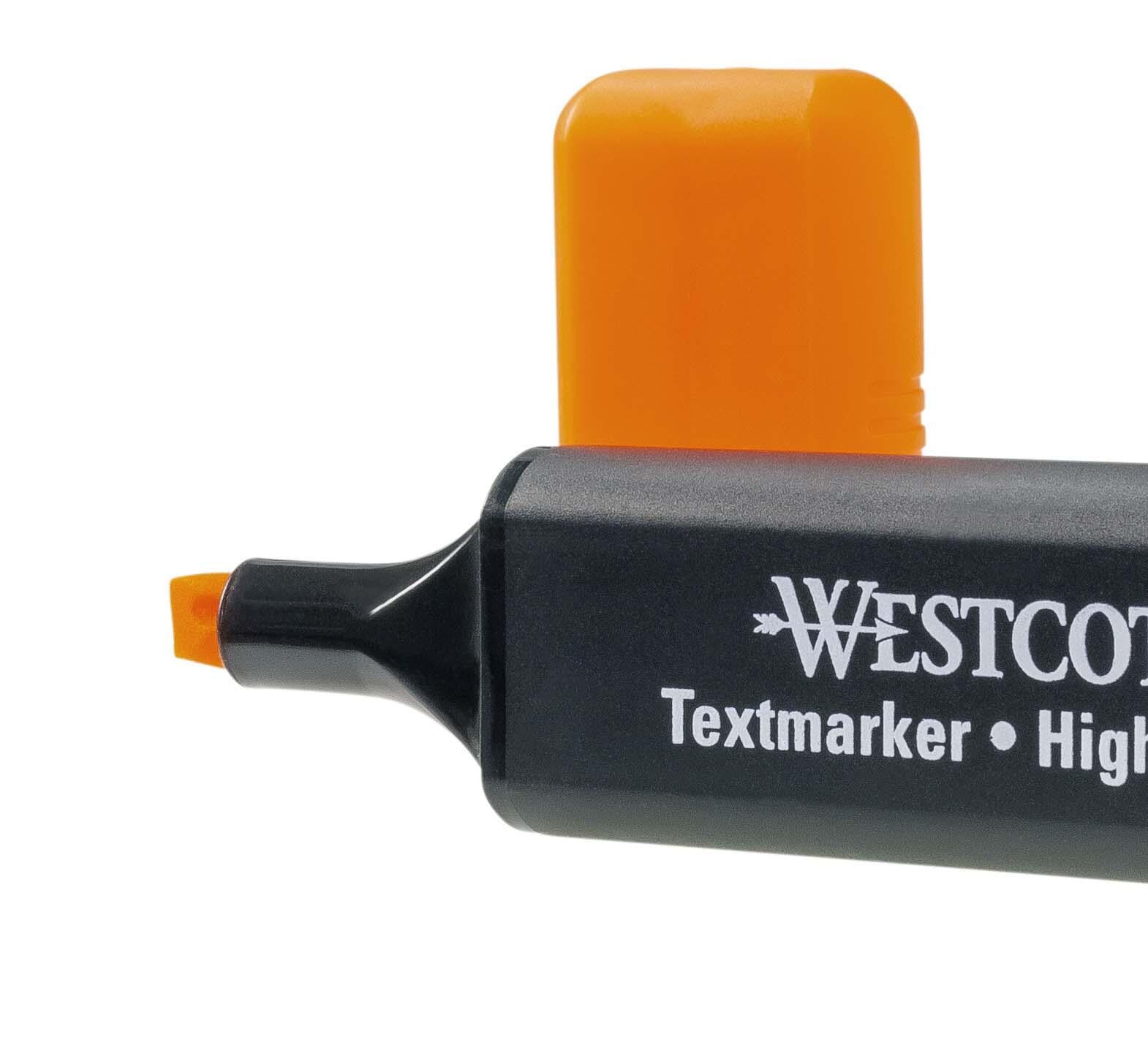 WESTCOTT Textmarker Orange