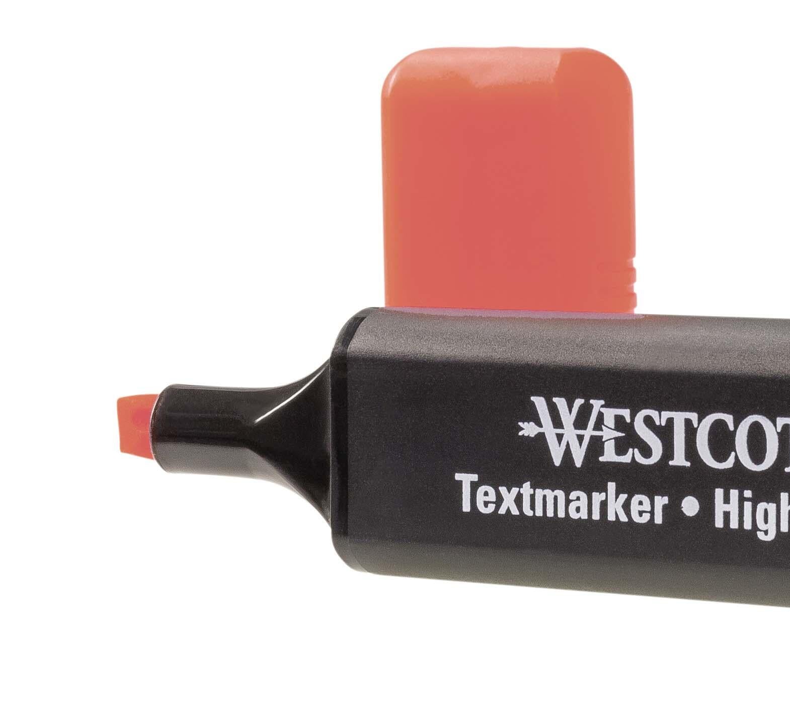 WESTCOTT Textmarker Rot