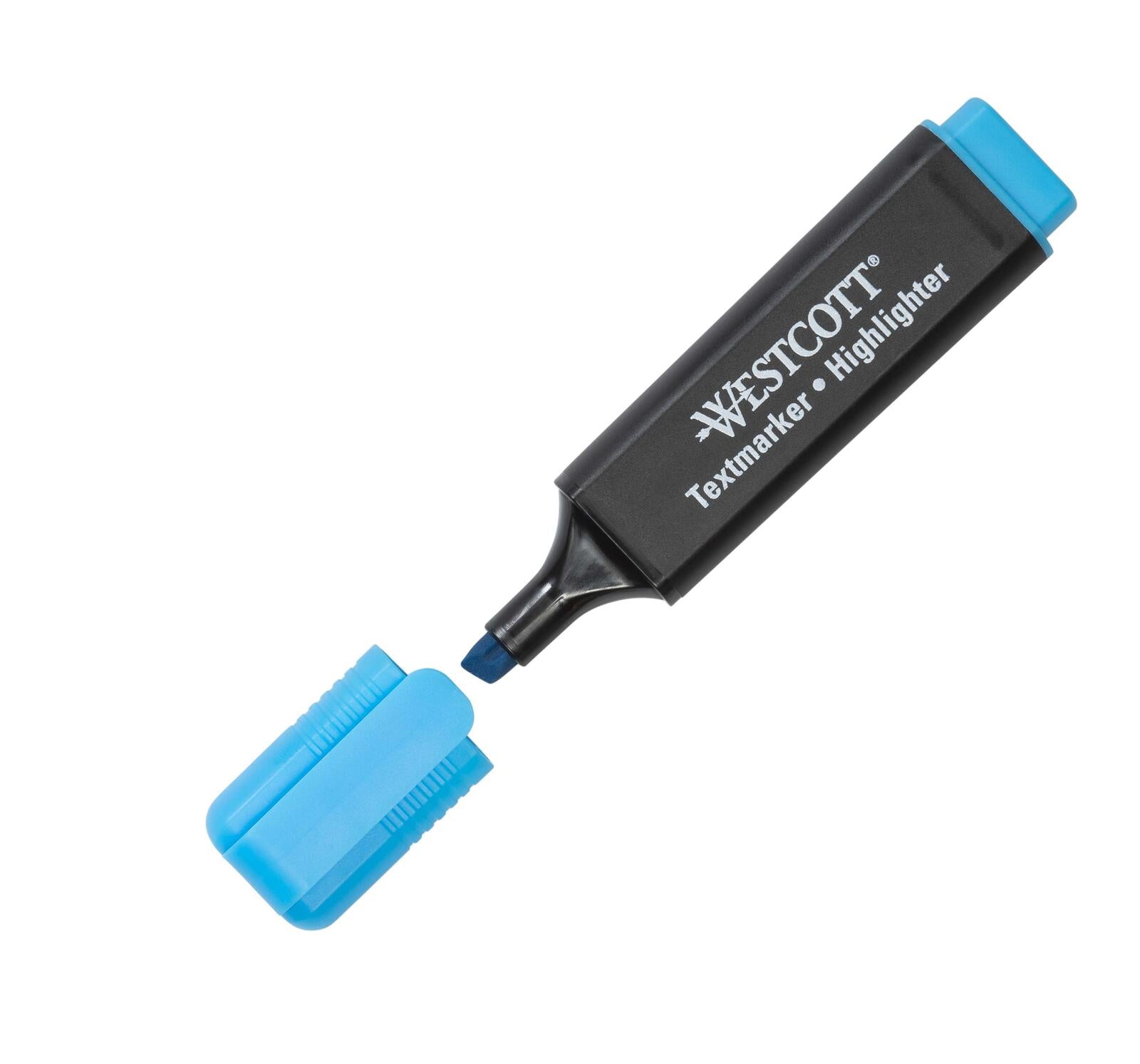 WESTCOTT Textmarker Blau