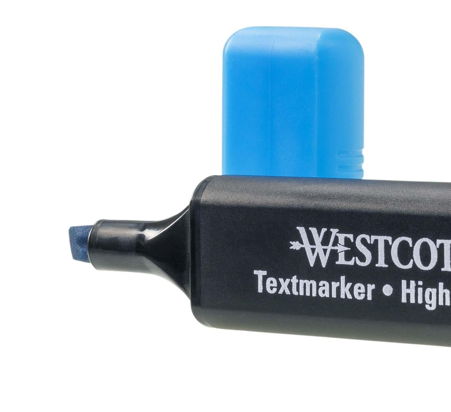 WESTCOTT Textmarker Blau