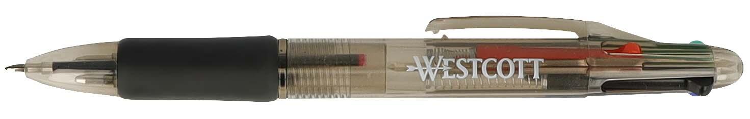 WESTCOTT VARIETY 4-Farben-Kugelschreiber 1.0 mm Mehrfarbig