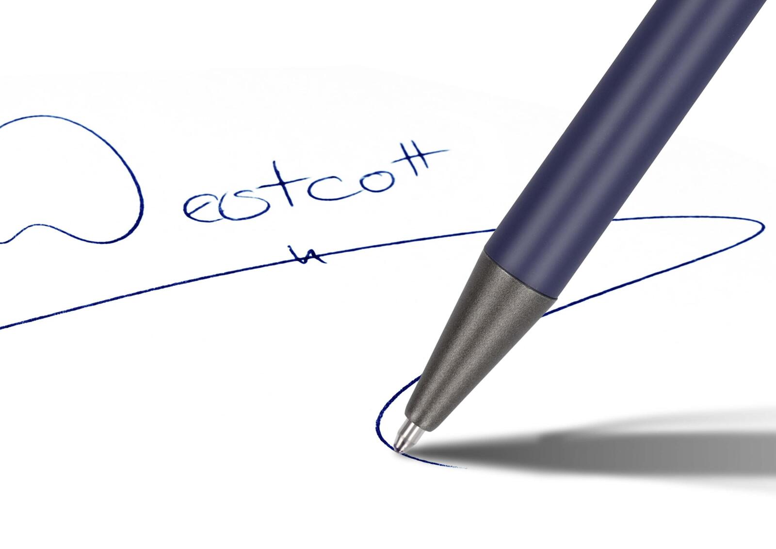 WESTCOTT Primesoft Kugelschreiber 1.4 mm Blau