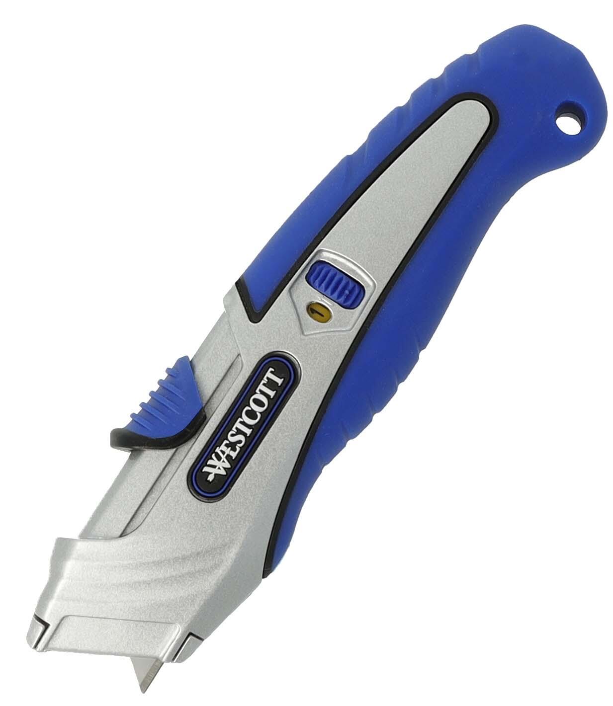 WESTCOTT Cuttermesser 18 mm blau, schwarz