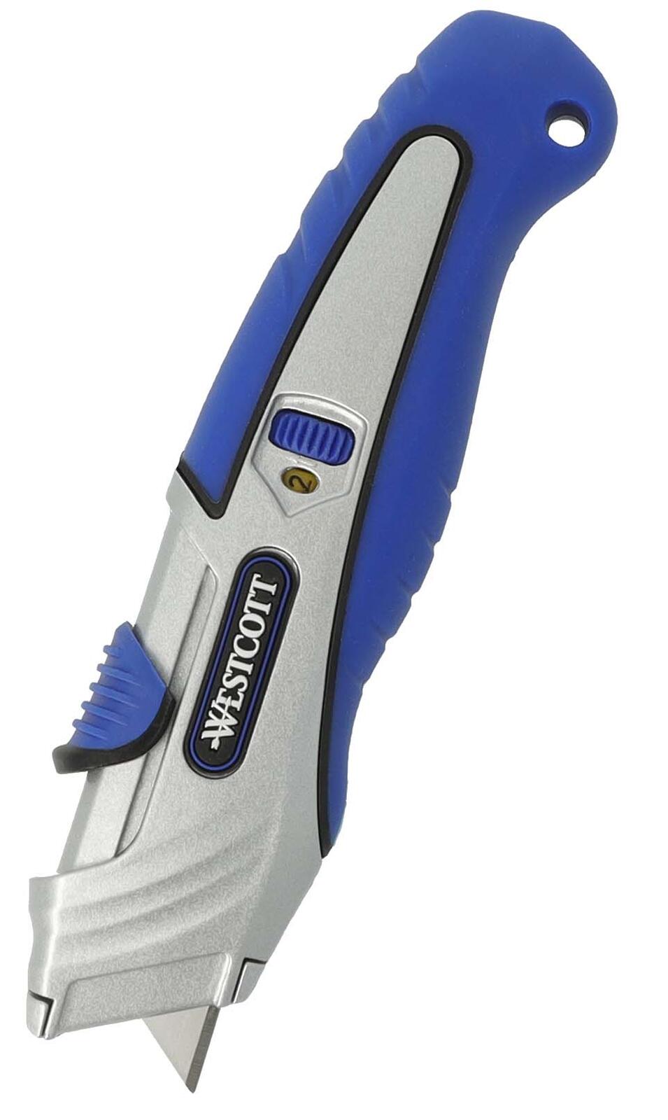 WESTCOTT Cuttermesser 18 mm blau, schwarz
