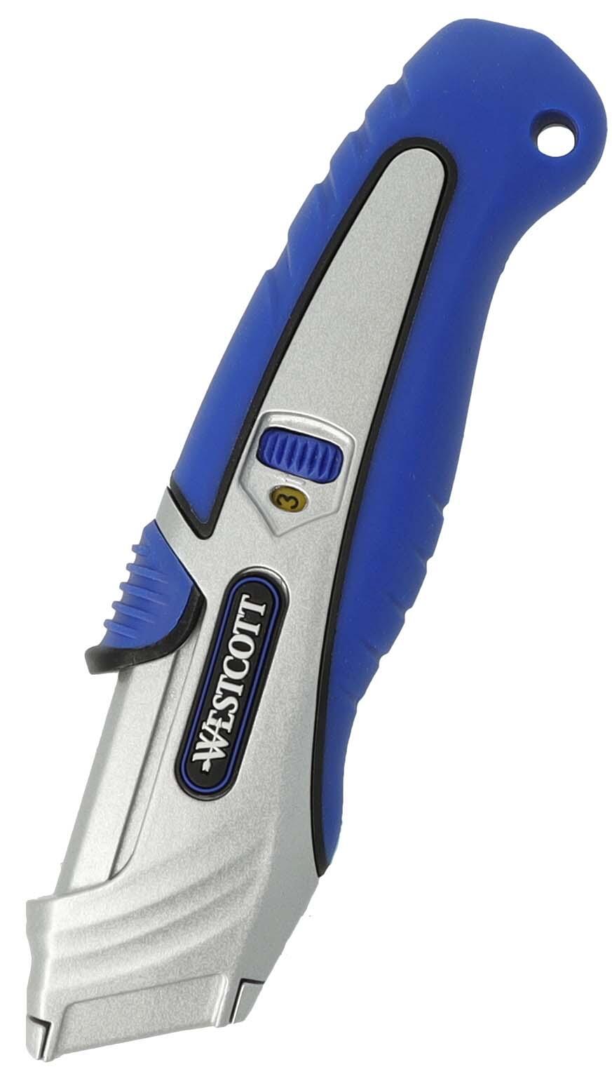 WESTCOTT Cuttermesser 18 mm blau, schwarz
