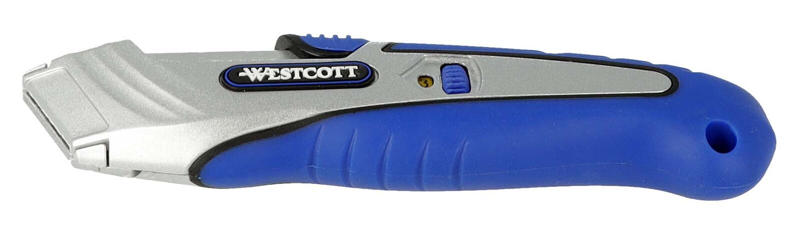 WESTCOTT Cuttermesser 18 mm blau, schwarz