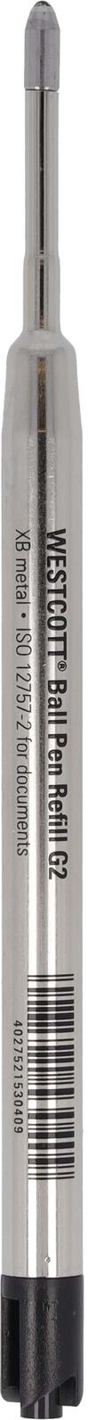 WESTCOTT Kugelschreiberminen 10 St. 0.7 mm Schwarz