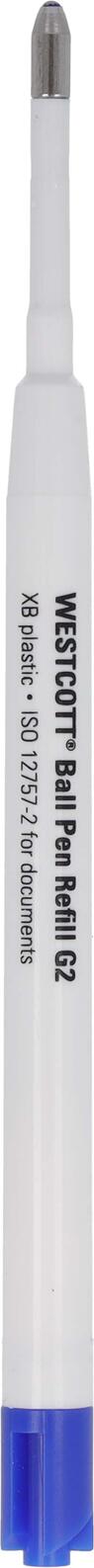 WESTCOTT Kugelschreiberminen 10 St. 1.4 mm Blau